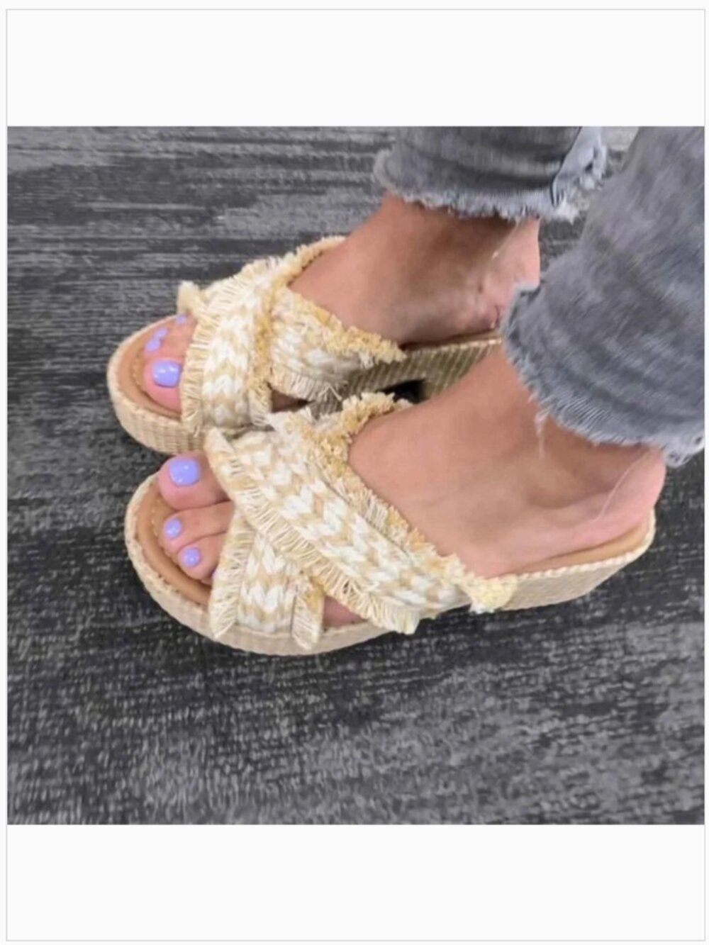 Women's Sally Platform Heels with Memory Foam Insole - Universal Thread 8.5 - Picture 13 of 13